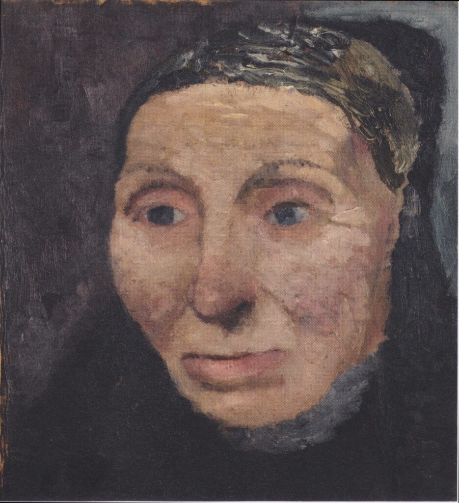 Head of a Peasant Woman (1903) - Paula Modersohn-Becker Tablo