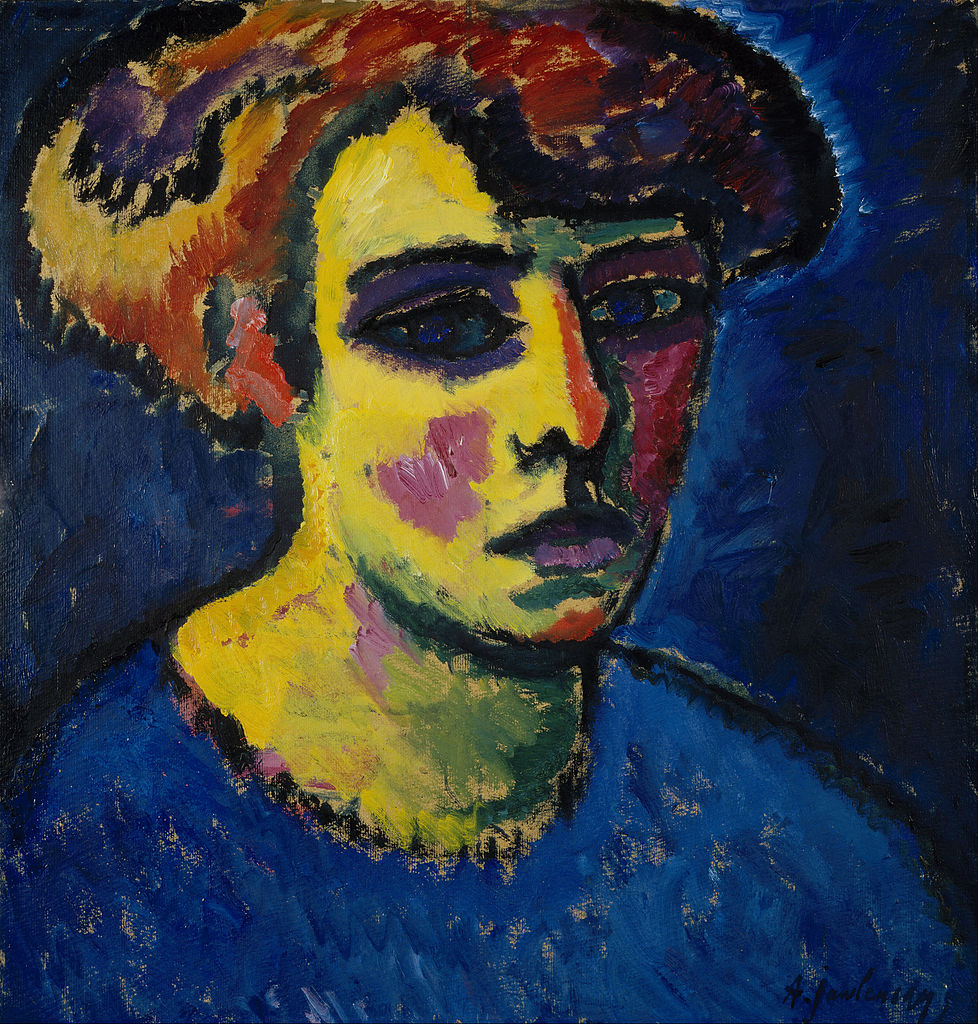 Head of a Woman (1911) - Alexej von Jawlensky Tablo