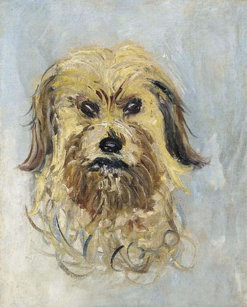 Head of the Dog (1882) - Claude Monet Tablo