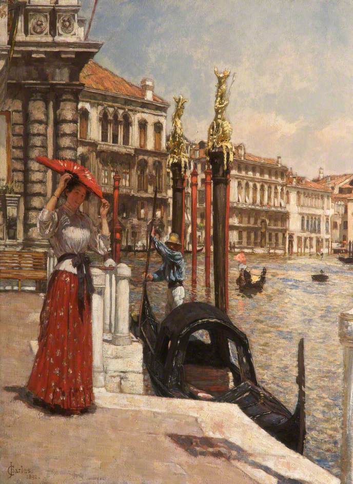 Heat of the Day, Venice (1892) - James Charles Tablo