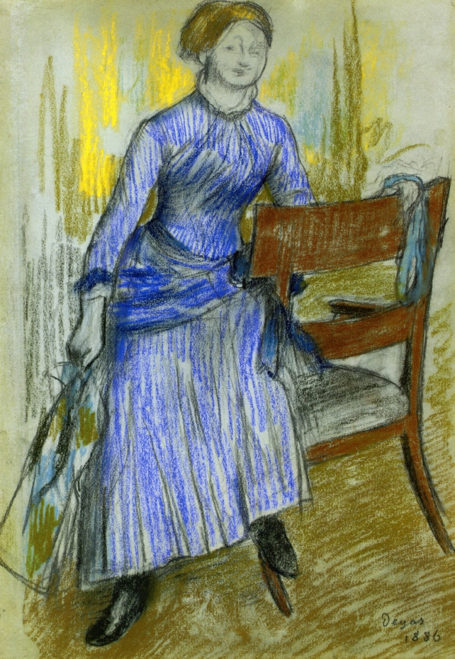 Helene Rouart (Mme. Marin) (1886) - Edgar Degas Tablo