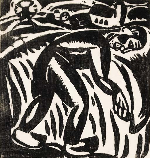 Hollandse vissers; De maaier (Boyens 506; 515) - Gustave De Smet Tablo