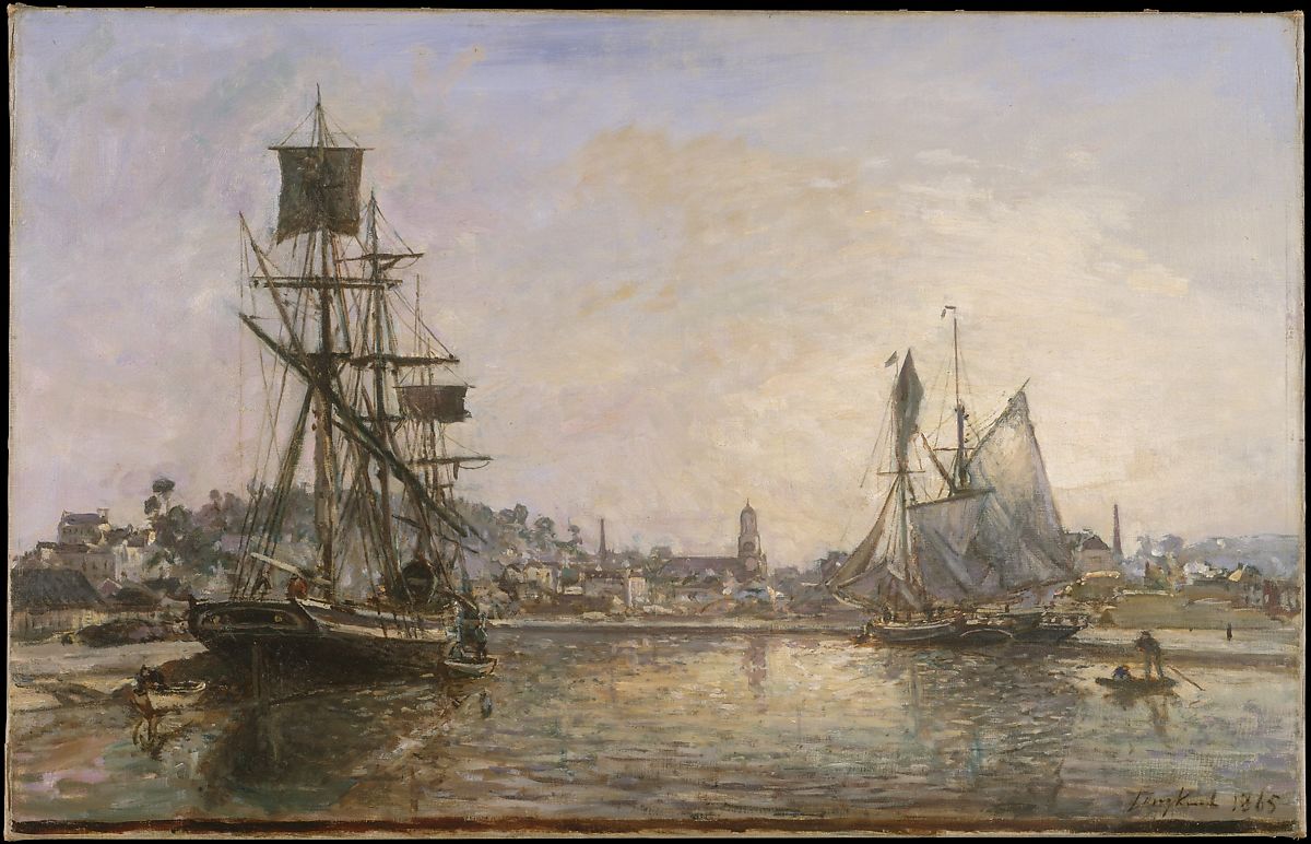 Honfleur (1865) - Johan Jongkind Tablo