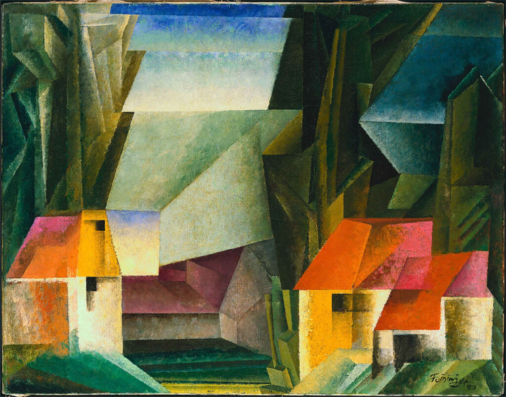 Hopfgarten (1920) - Lyonel Feininger Tablo