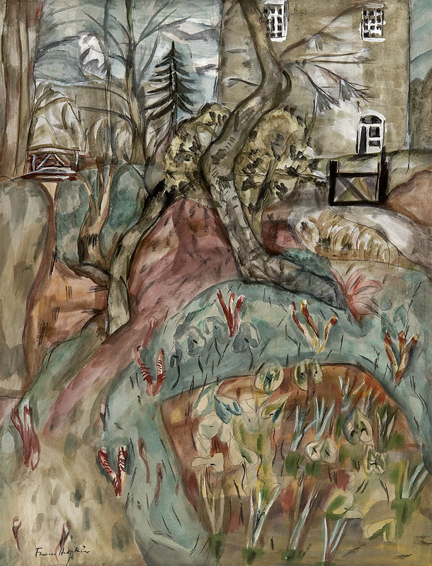 House in the Countryside (1930) - Frances Hodgkins Tablo