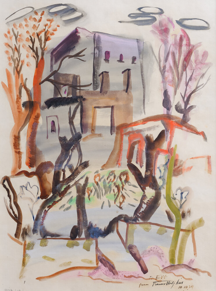 Ibiza (1934) - Frances Hodgkins Tablo