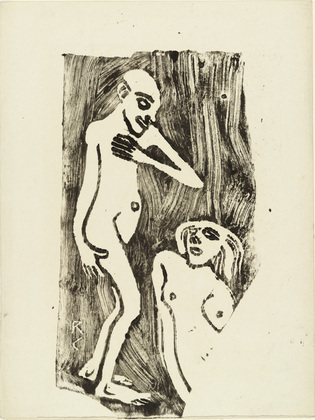 In Love (Verliebt) (1912) - Christian Rohlfs Tablo