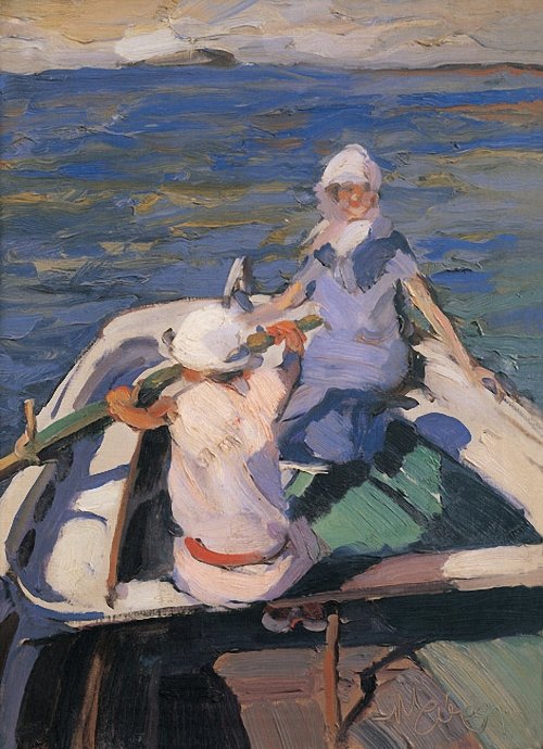 In the Boat - Nikolaos Lytras Tablo