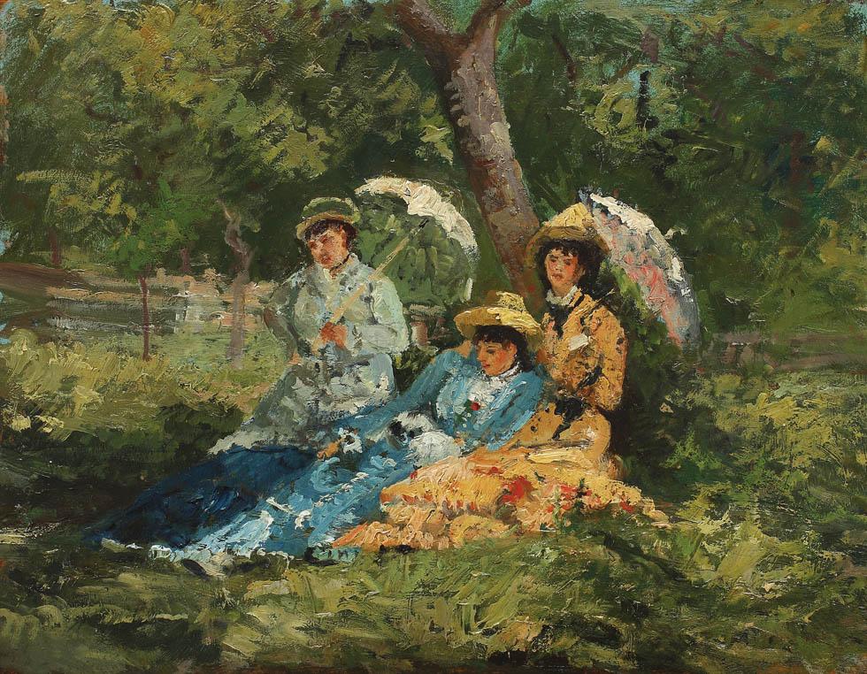 In the Park - Ion Andreescu Tablo