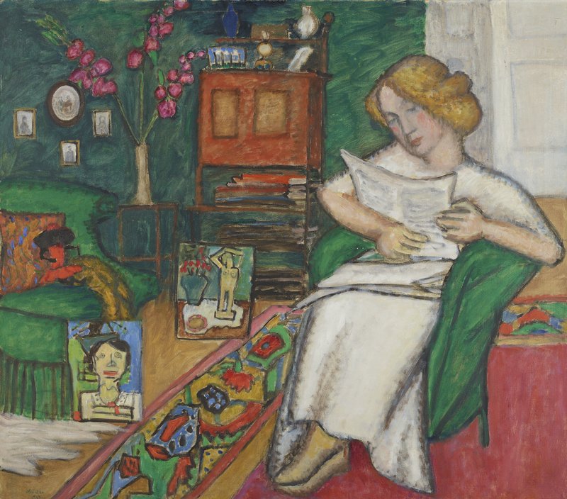 In the Room (1913) - Gabriele Münter Tablo