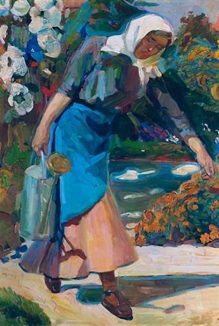 In the garden - Nikolaos Lytras Tablo