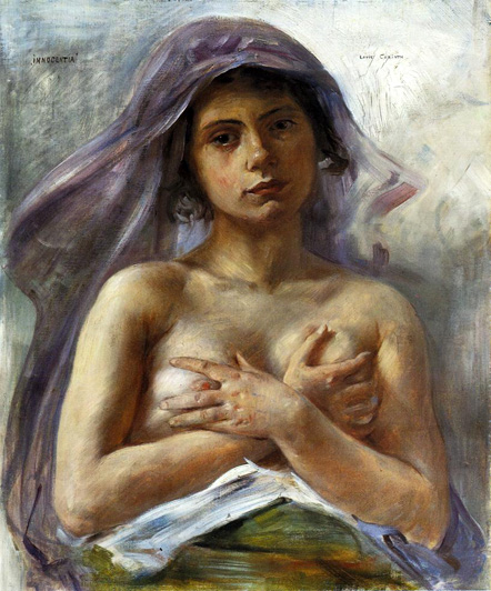 Innocentia (1890) - Lovis Corinth Tablo
