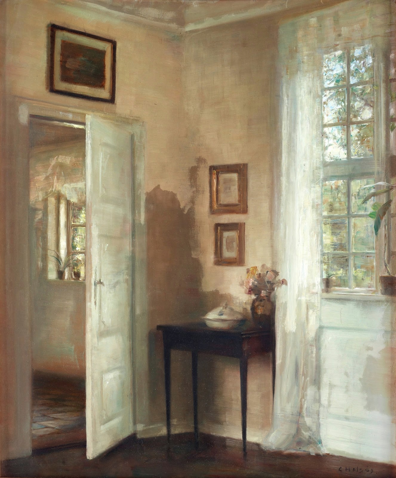 Interior - Carl Holsøe Tablo