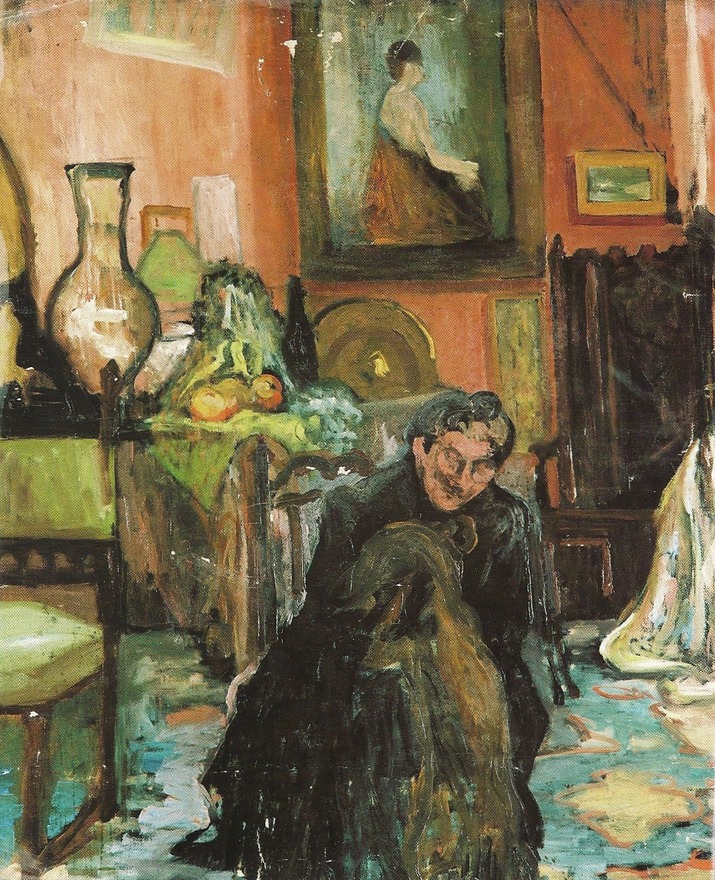 Interior at Saint Étienne (1897) - Émilie Charmy Tablo