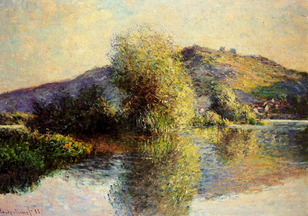 Isleets at Port Villez (1883) – Claude Monet Tablo
