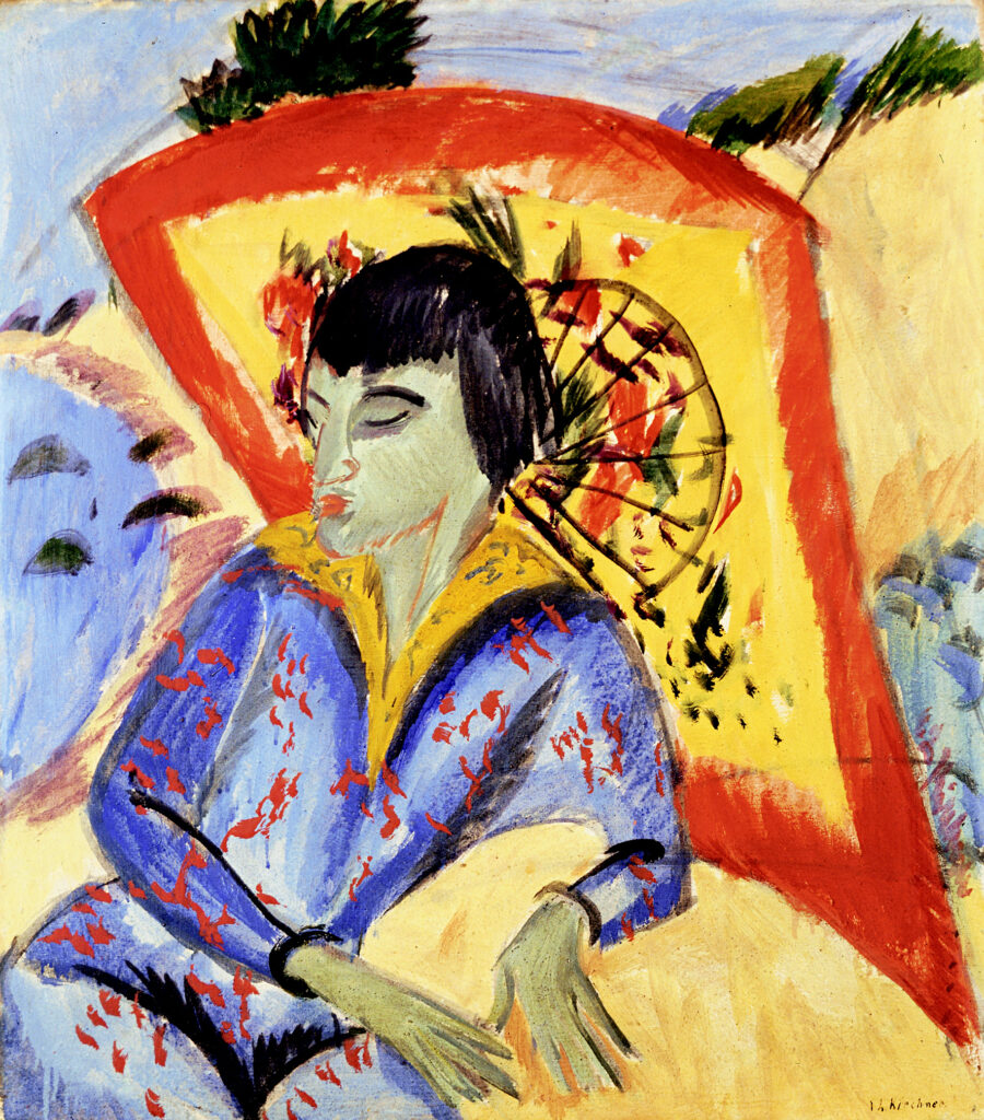 Japanese (1913) - Ernst Ludwig Kirchner Tablo