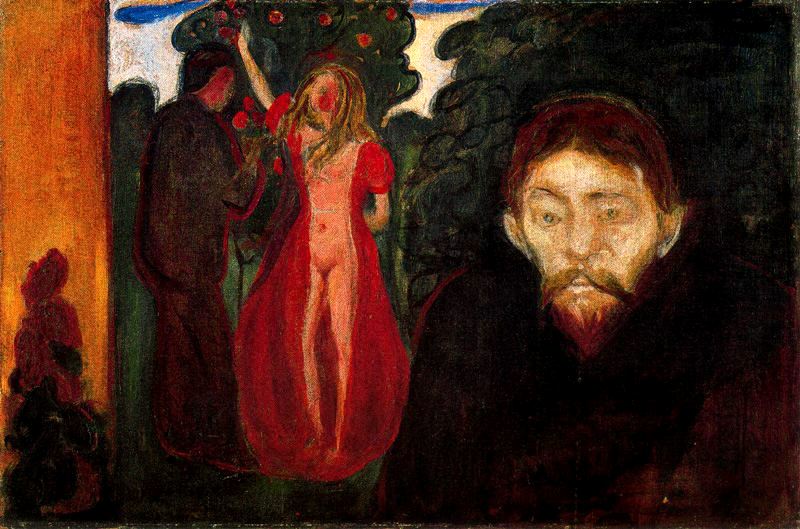 Jealousy (1895) - Edvard Munch Tablo