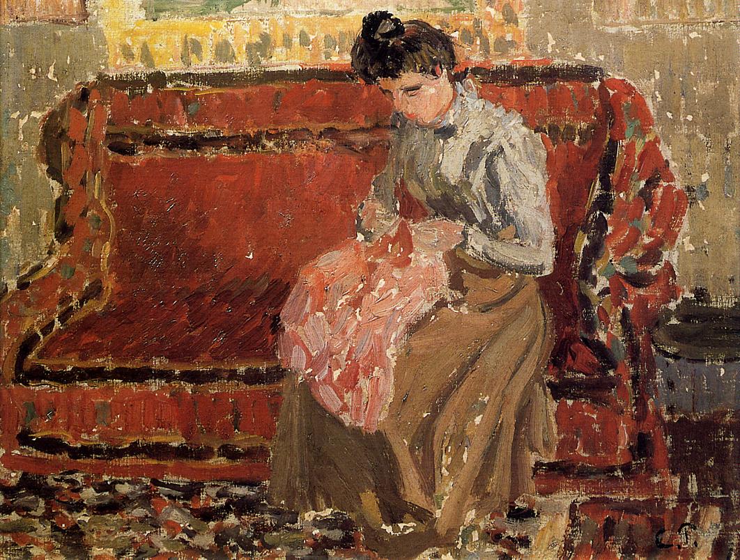 Jeanne Coushant (1900) - Camille Pissarro Tablo