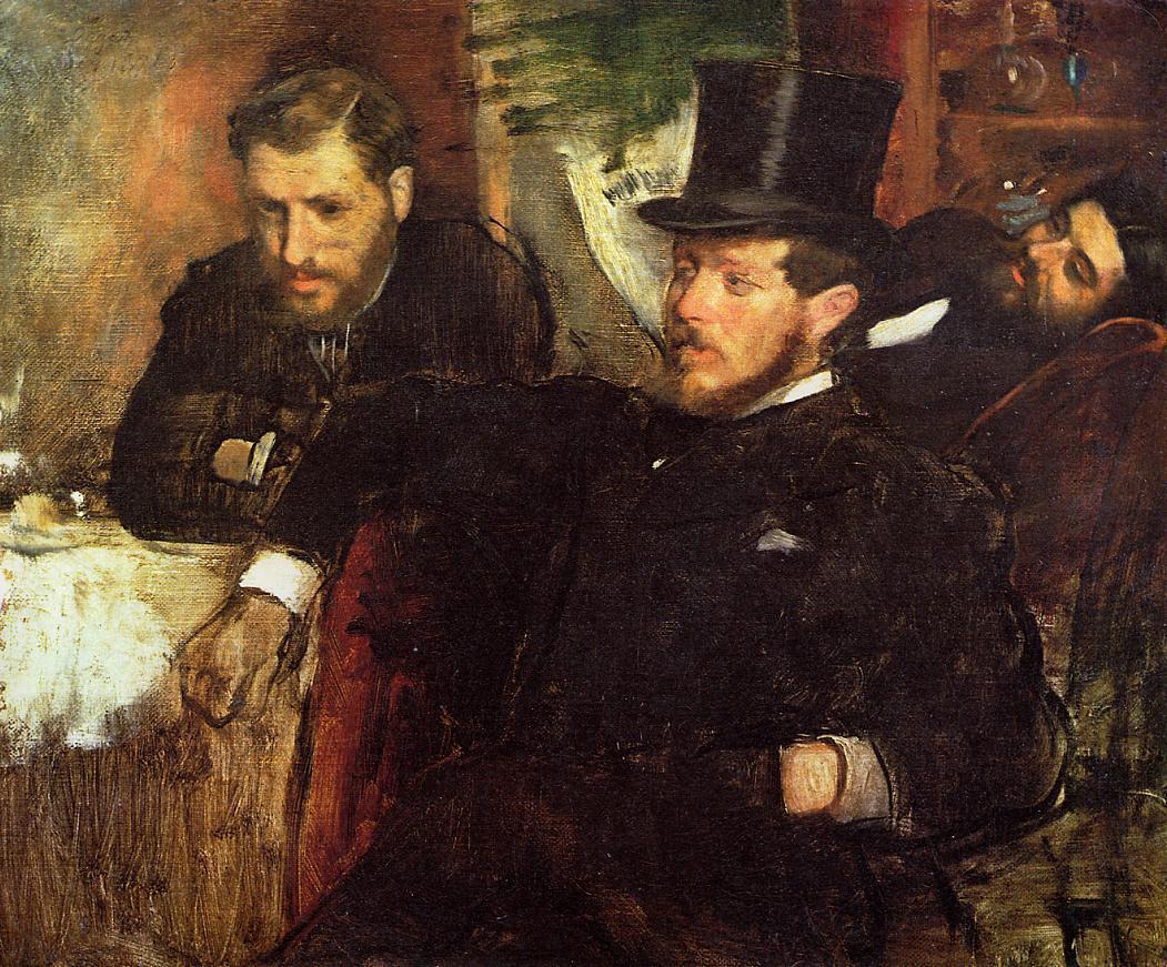 Jeantaud, Linet and Laine (1871) - Edgar Degas Tablo