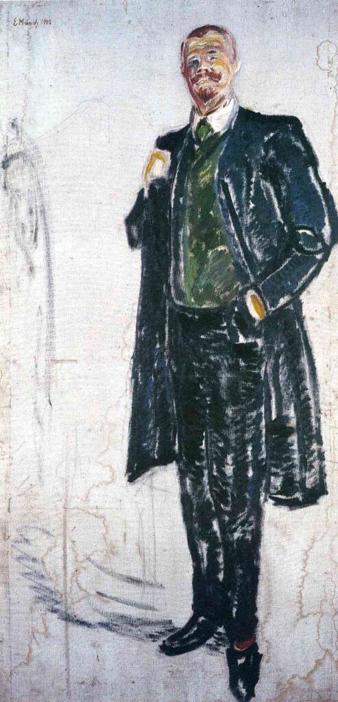 Jens Thiis (1909) - Edvard Munch Tablo