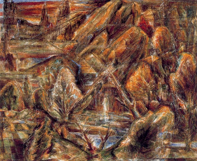 Jordan (1946) - Albert Bloch Tablo