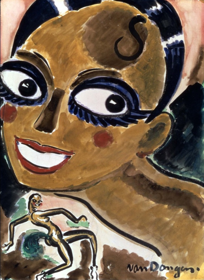 Josephine Baker (1925) - Kees van Dongen Tablo
