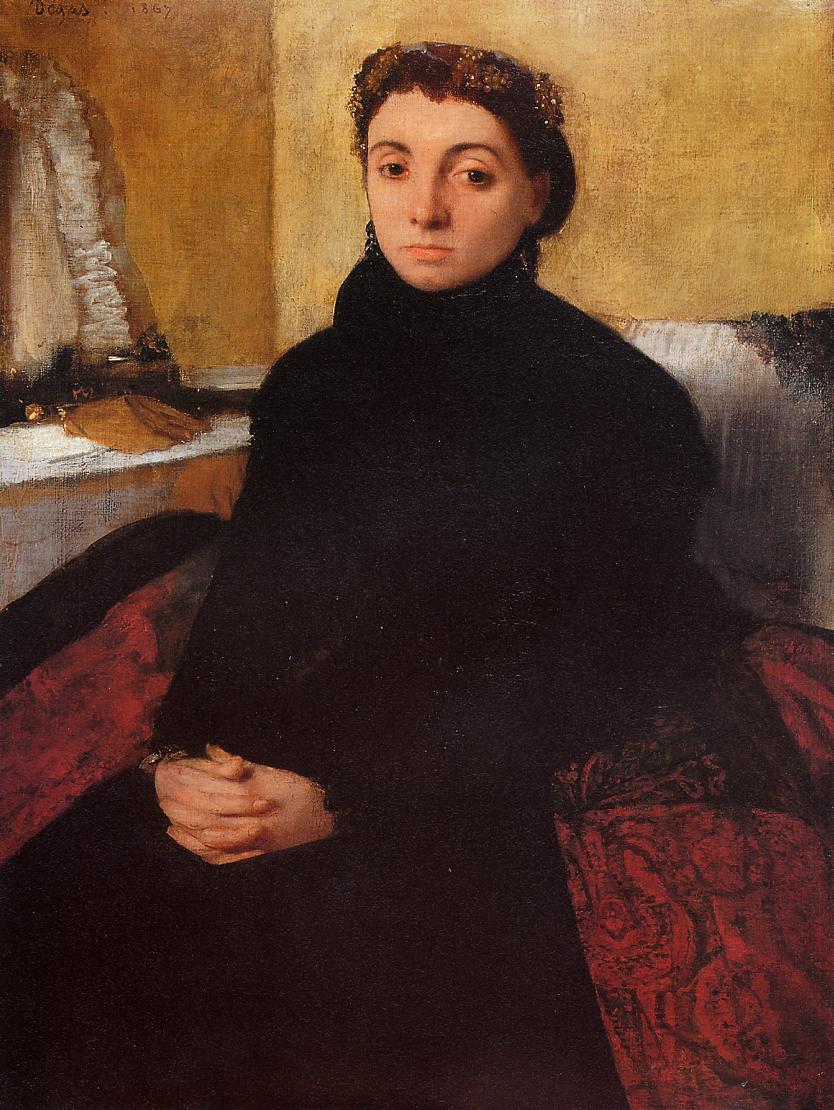 Josephine Gaujean (1867) - Edgar Degas Tablo