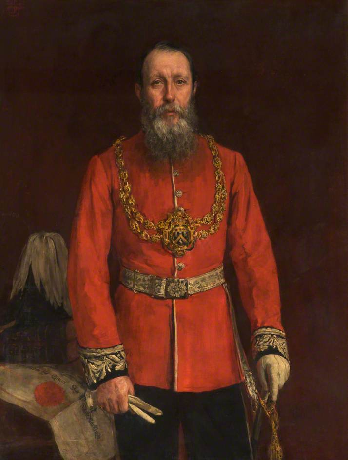 Joshua Walmsley Radcliffe, Mayor of Oldham (1887) - James Charles Tablo