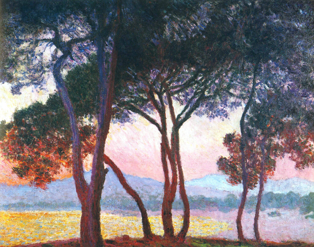 Juan les Pins (1888) - Claude Monet Tablo