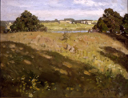 July Afternoon (1906) - Edward E. Simmons Tablo