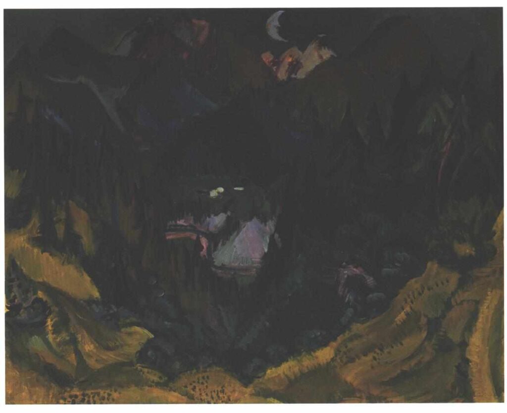 Junkerboden - Ernst Ludwig Kirchner Tablo