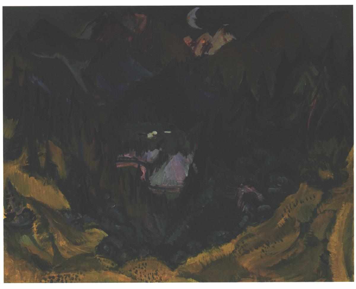 Junkerboden - Ernst Ludwig Kirchner Tablo