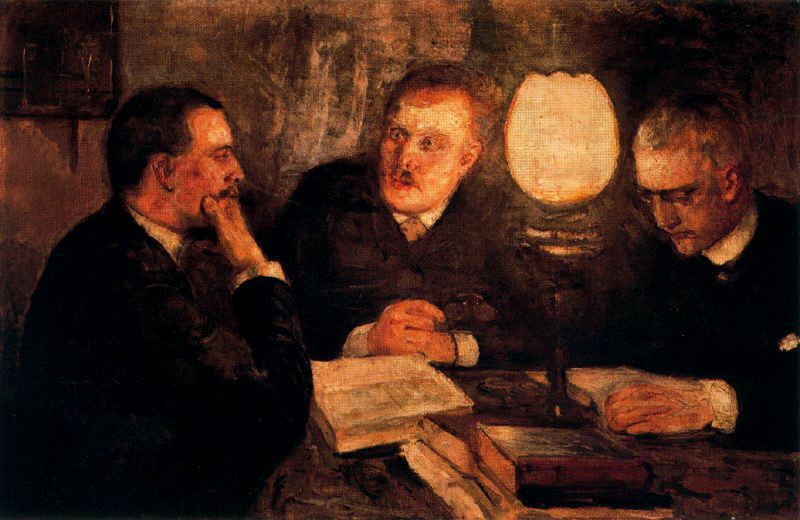 Jurisprudence (1887) - Edvard Munch Tablo