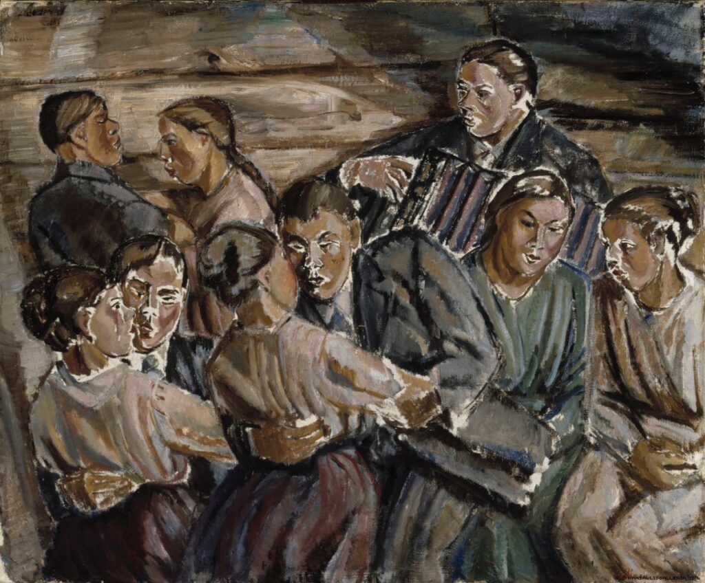 Jytkyt (1918) - Tyko Sallinen Tablo