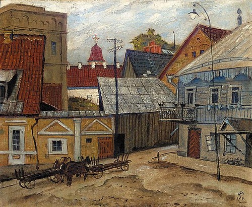 Kaunas (1933) - Mstislav Dobuzhinsky Tablo