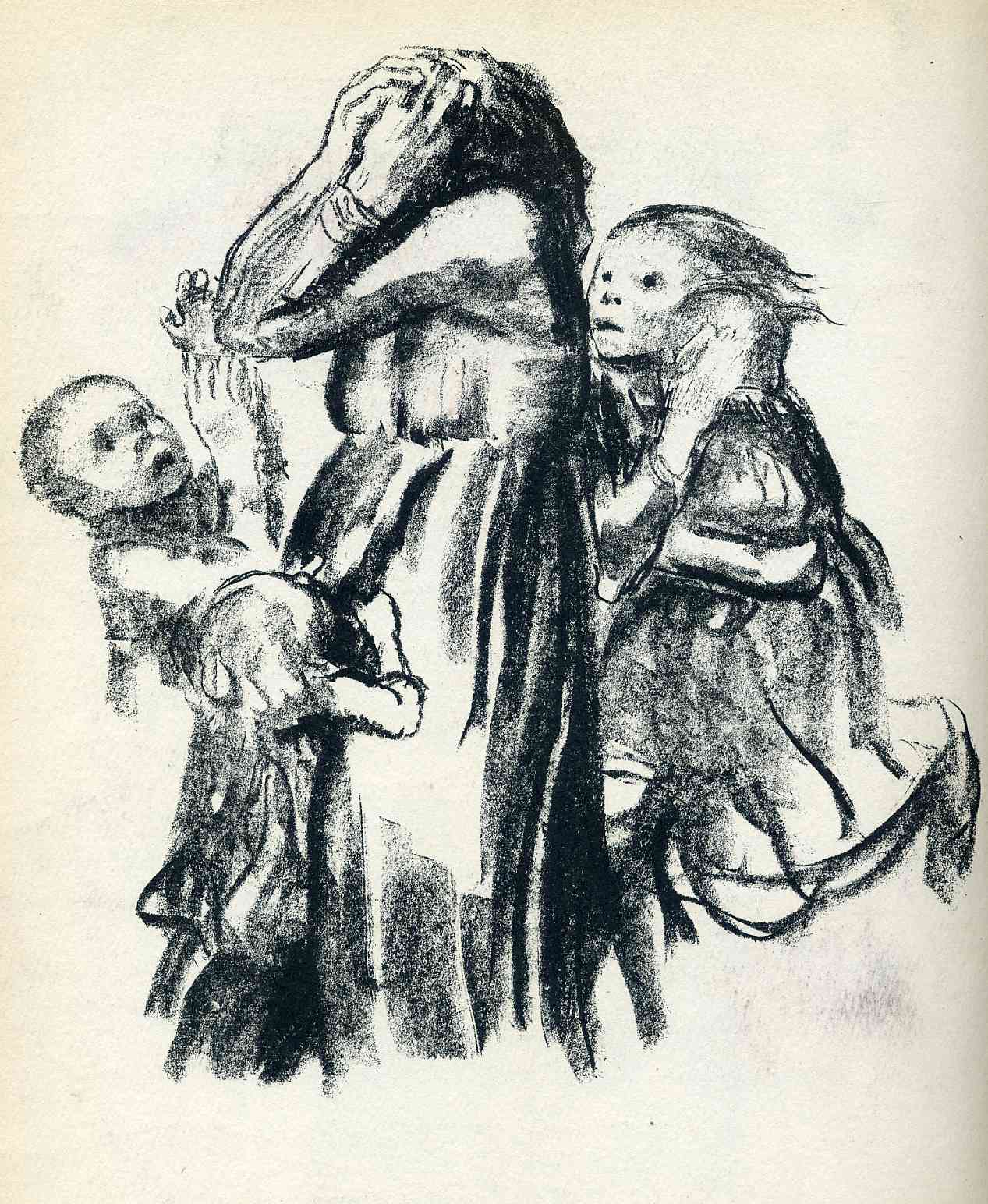 Killed in Action (1921) - Käthe Kollwitz Tablo