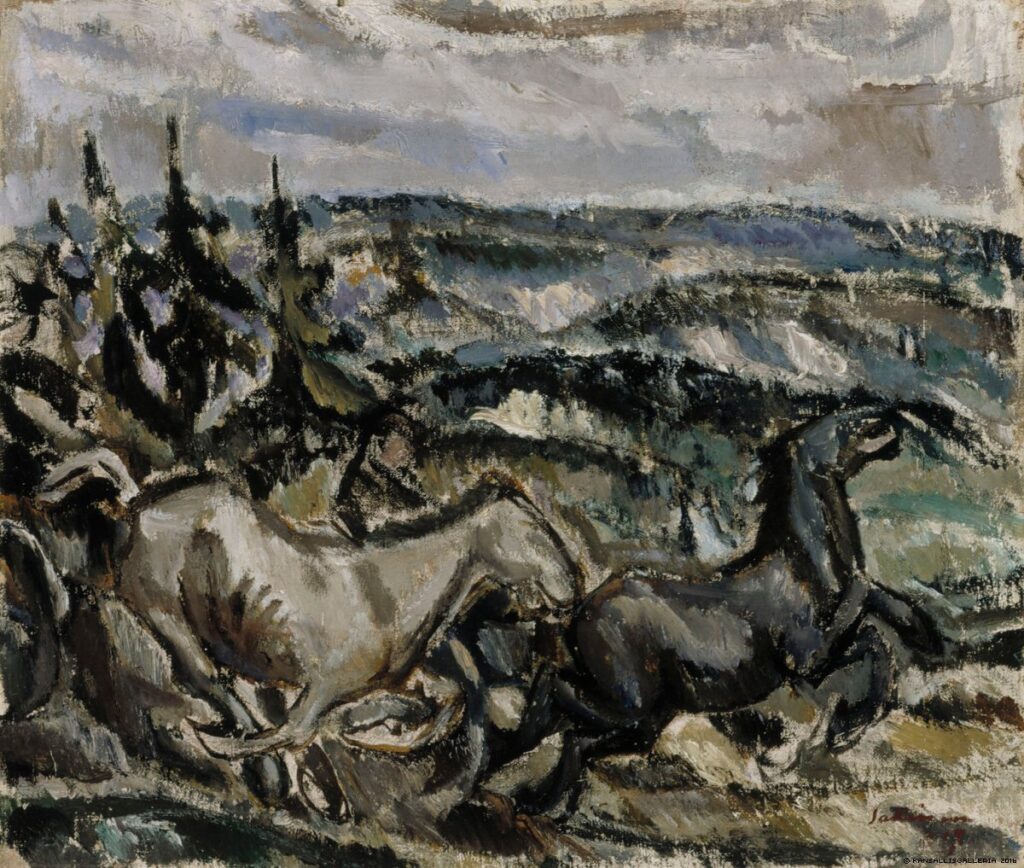 Kilpajuoksu (1917) - Tyko Sallinen Tablo