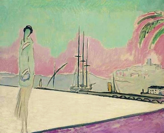 La baie d'Antibes - Kees van Dongen Tablo