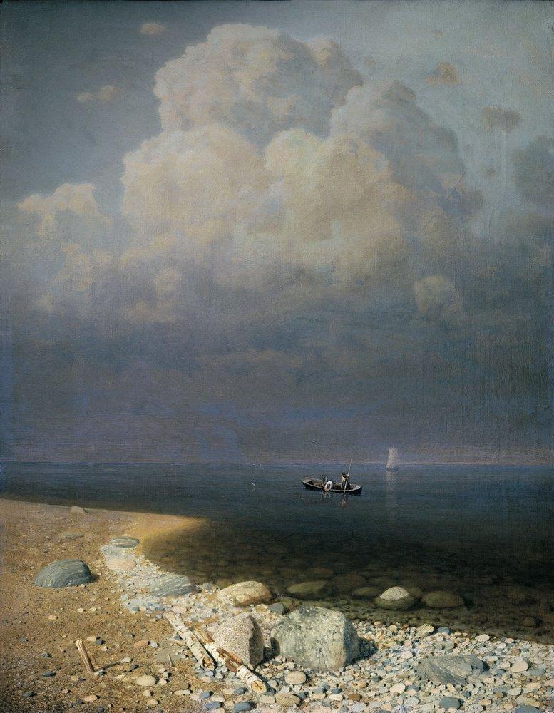 Lake Ladoga (1873) - Arkhip Kuindzhi Tablo