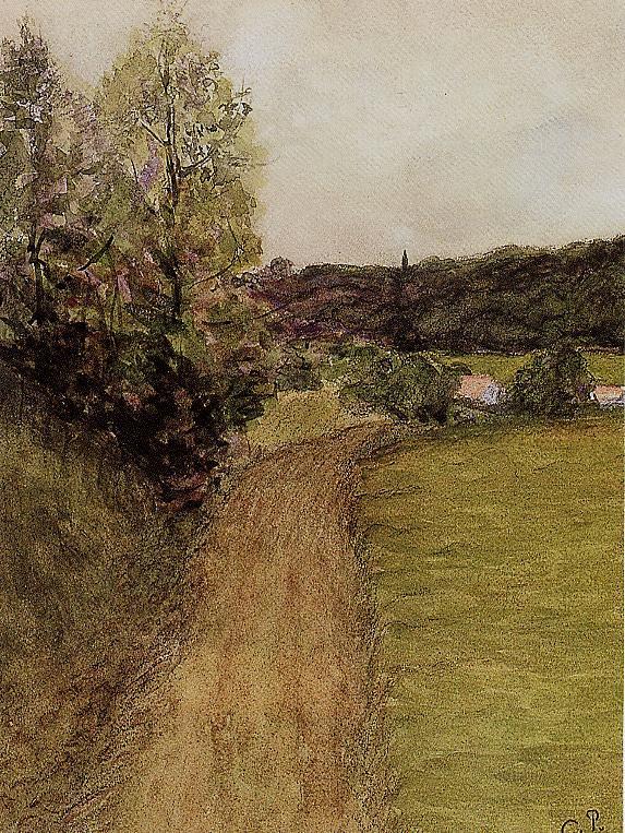 Landscape 2 - Camille Pissarro Tablo