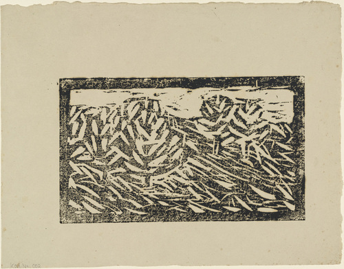 Landscape (Polling) (1911) - Christian Rohlfs Tablo