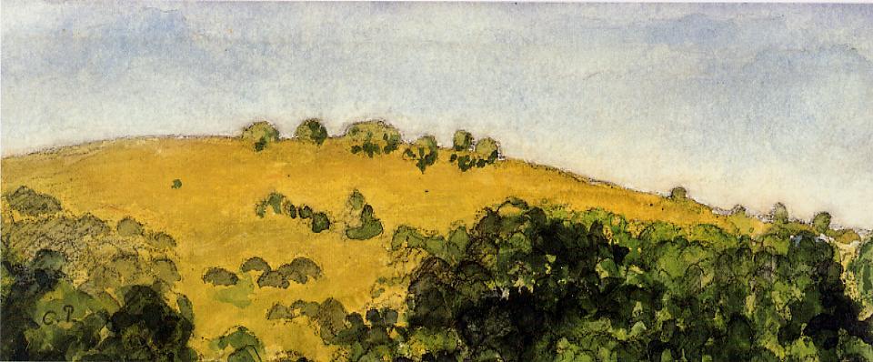 Landscape 3 - Camille Pissarro Tablo