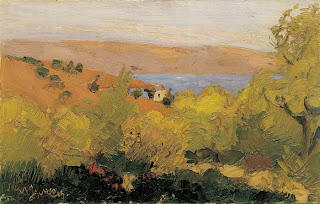 Landscape of Sounio (1919) - Nikolaos Lytras Tablo