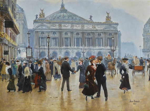 Larrivée des mid year (1901) - Jean Béraud Tablo