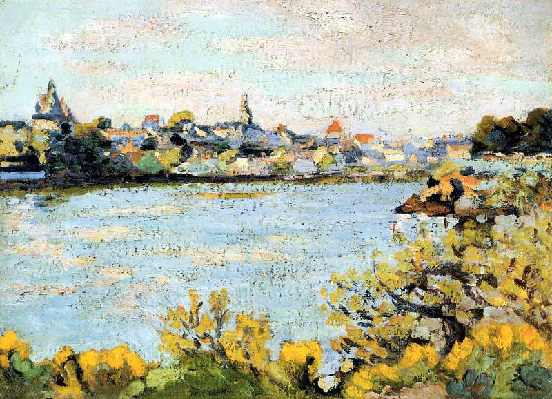 Le Pornic (1909) - Armand Guillaumin Tablo