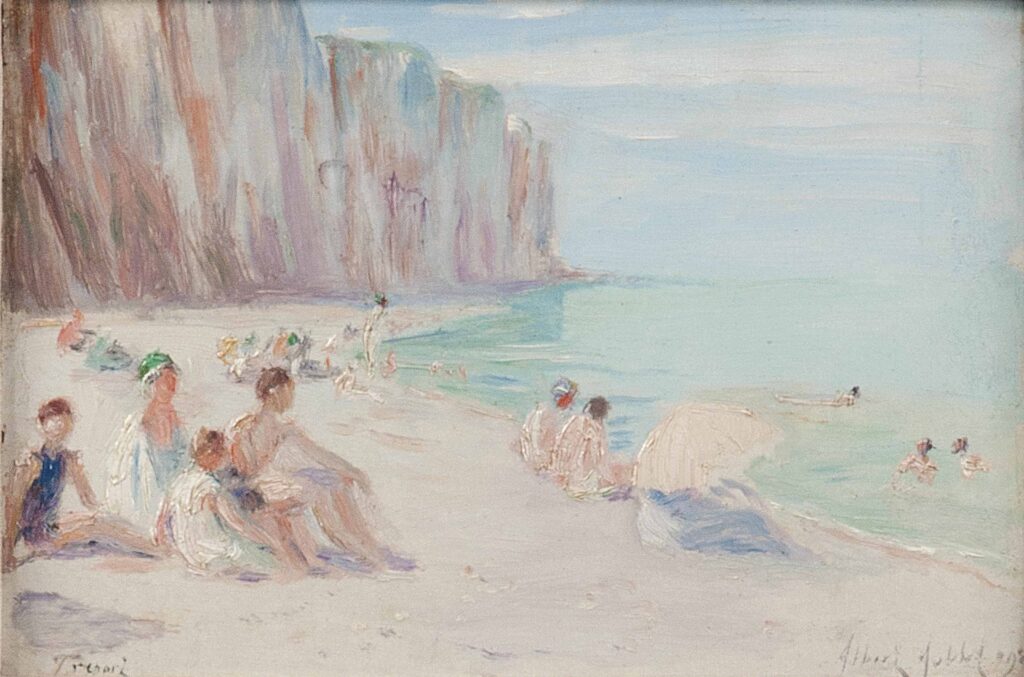 Le Tréport, France - Albert Aublet Tablo