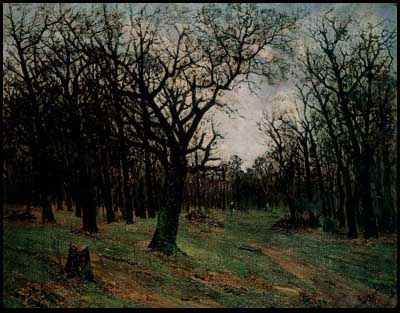 Leafless forest - Ion Andreescu Tablo