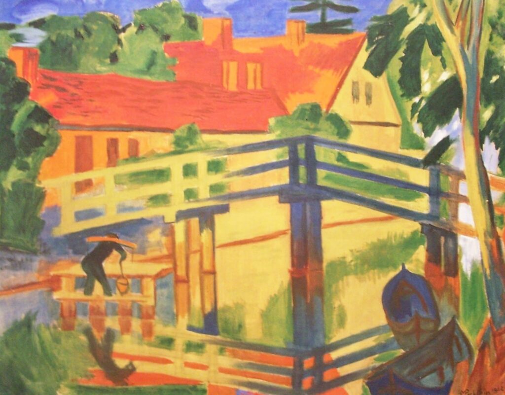 Leba (1922) - Max Pechstein Tablo