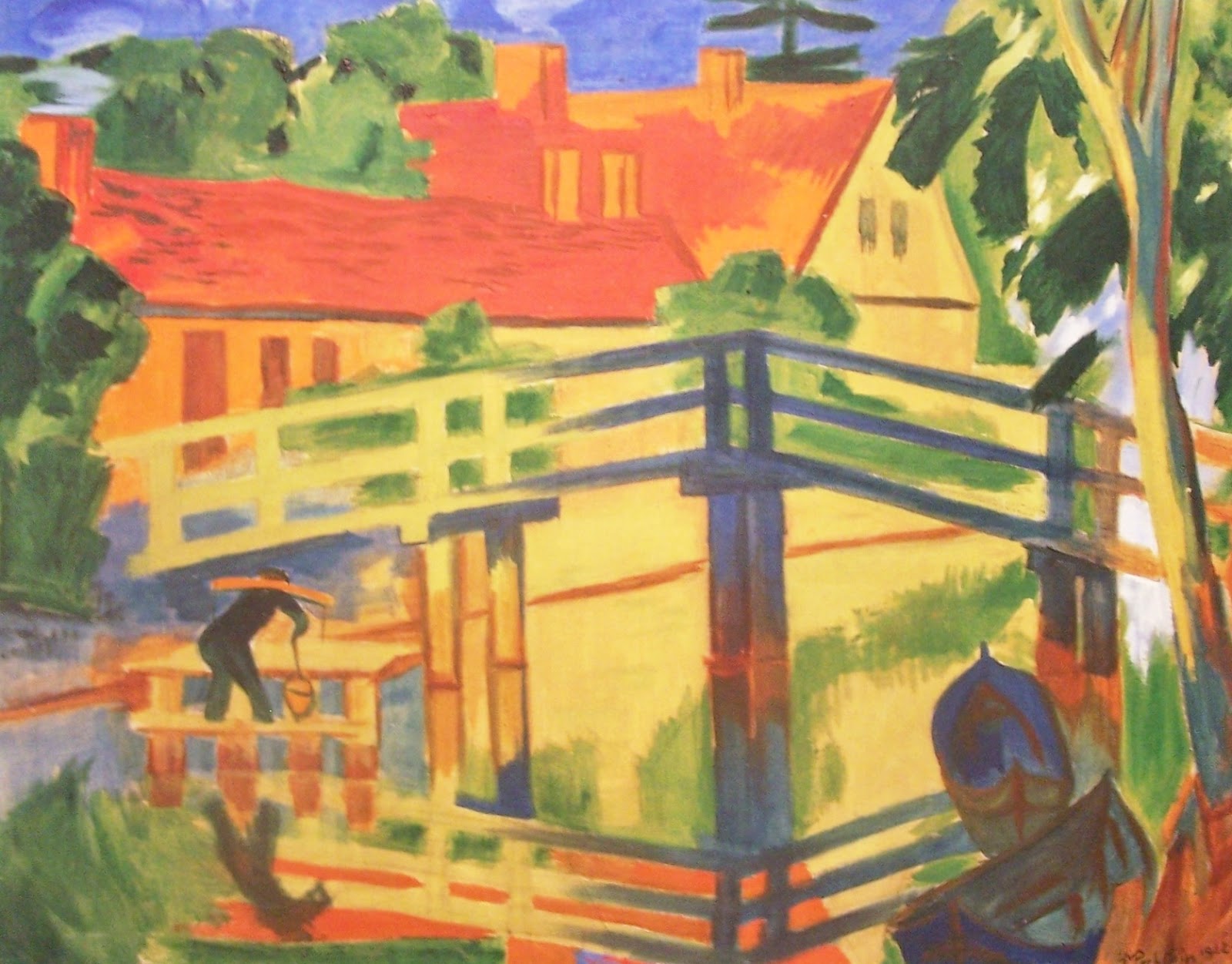 Leba (1922) - Max Pechstein Tablo