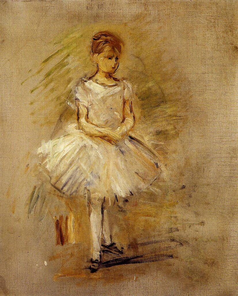 Little Dancer (1885) - Berthe Morisot Tablo